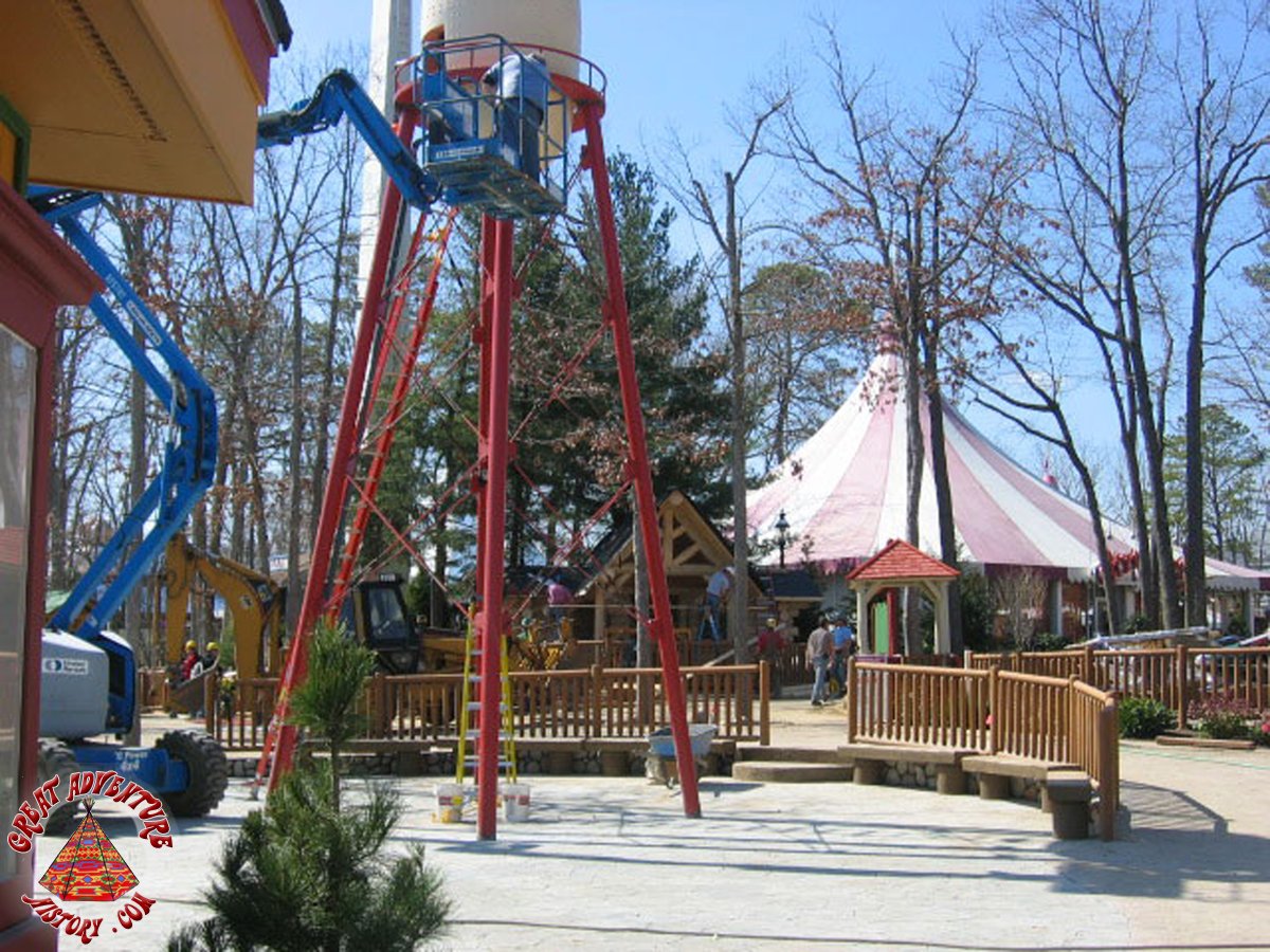 Bugs Bunny National Park Water Tower Children's Rides Great
